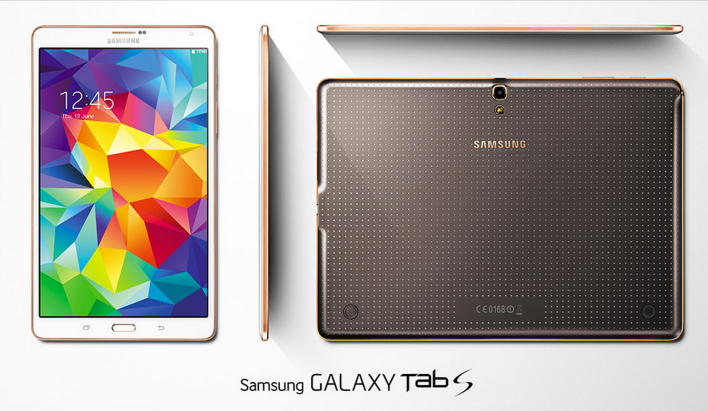 Both the 8.4 and 10.5 versions of the tab S are amazingly light to hold with bright screens.